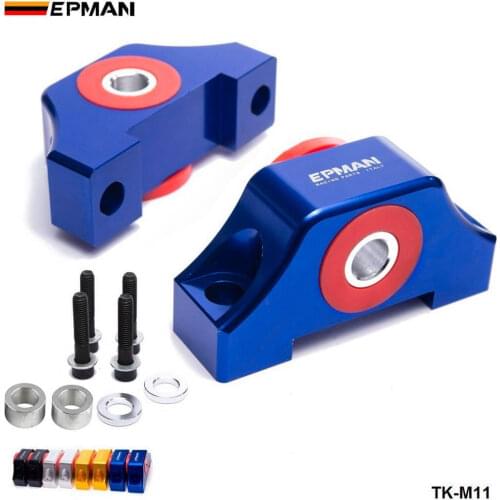 EPMAN SPORT POLISHED MOTOR TORQUE MOUNTS FOR 1992-2000 HONDA CIVIC D SERIES INTEGRA TK-M11
