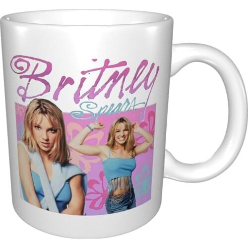 Britney Spears Rap Hip Hop Retro Vintage New Mug Coffee Cup Coffee Mug Pink Plastic Cup Vintage Wine Glasses