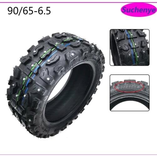 CST 90/65-6.5 11 inch Electric Scooter Tire Tubeless Snow Tyre for On Road or Off Road Tire FLJ Brand Electric Scooters