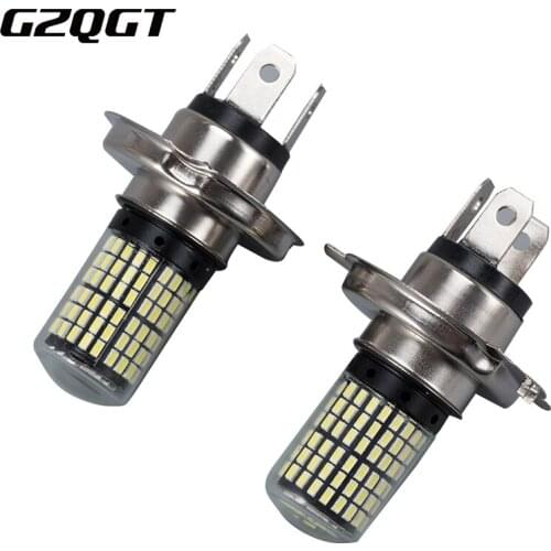 2 PCS of Car Light Signal Lamp H4 CANBUS Led Turn Brake Light Tail Lamp 144SMD 3014 LED Auto Rear Reverse Bulb w5w