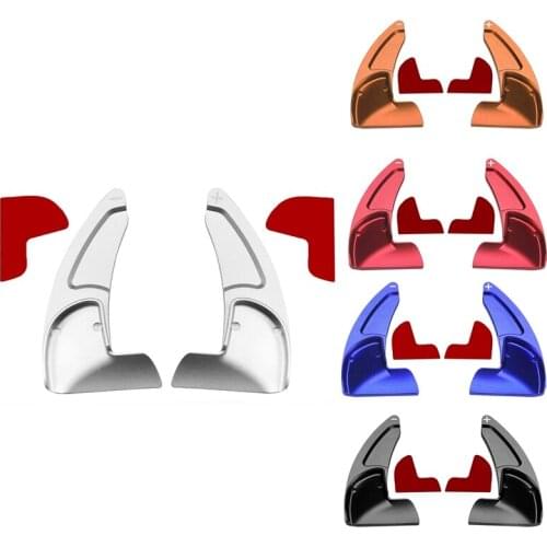2Pcs Steering Wheel Shift Paddle Extension Extension Cover for 2015-2021 Dodge Challenger Charger Durango RT Scat