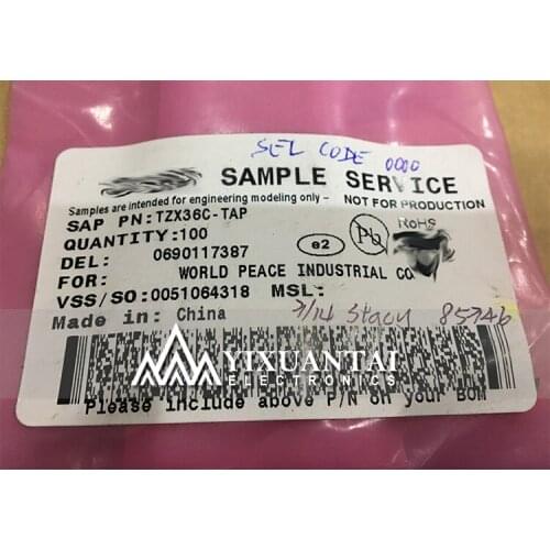 50PCS/LOT Free Shipping! 100% New Original TZX15A-TAP TZX20B-TAP TZX20C-TAP TZX22B-TAP DO35