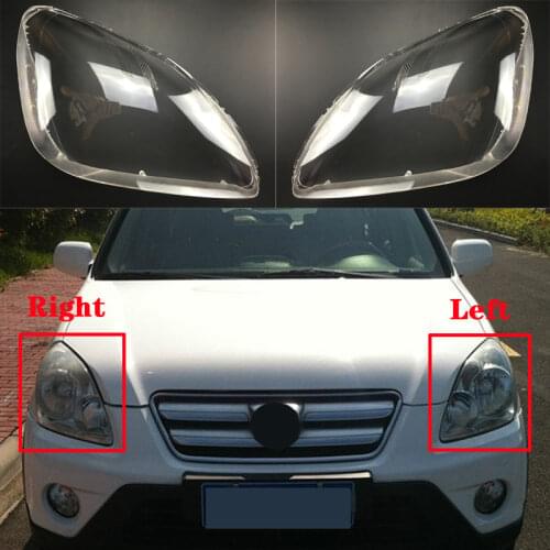 For Honda CRV RD5 2005-2006 Car Front Headlight Cover Auto Headlamp Transparent Lampshade light glass Lens Shell