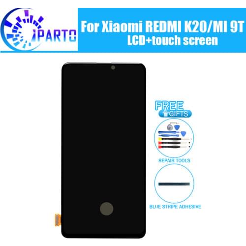 For Xiaomi Redmi K20 LCD Display + Touch Screen Digitizer Assembly 100% New Tested LCD Screen+Touch for Xiaomi MI 9T+Tools