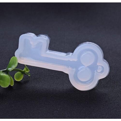 Key mold retro key diy resin decorative craft silicon mold for epoxy resin jewelry making pendant resin jewelry DIY tools