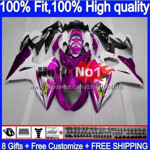 Injection For SUZUKI K9 GSXR1000 GSXR 1000 23MC.137 Rose white GSXR-1000 2009 2010 2014 2015 2016 09 10 11 14 15 16 OEM Fairing