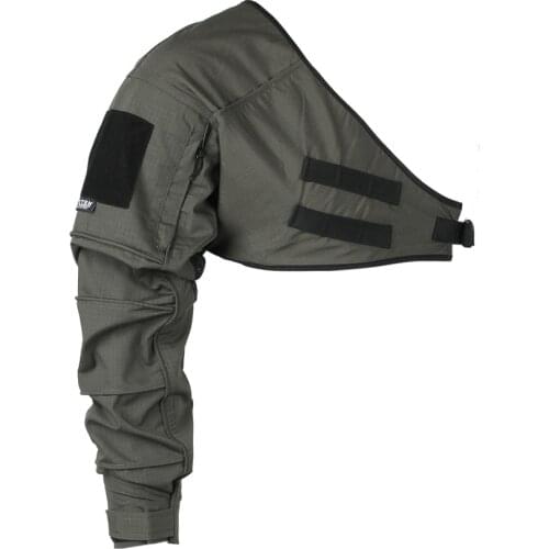 Summer Hunting Paintball Airsoft Tactical Single Side Half Arm Sleeve Rig M / L