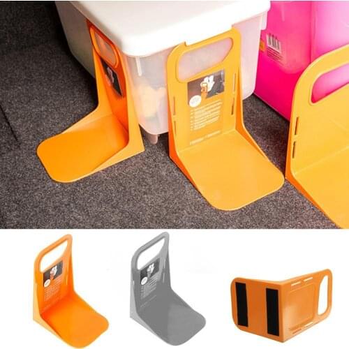 Mini L Shape Auto Car Trunk Fixed Rack Holder Luggage Storage Box Organizer Auto parts