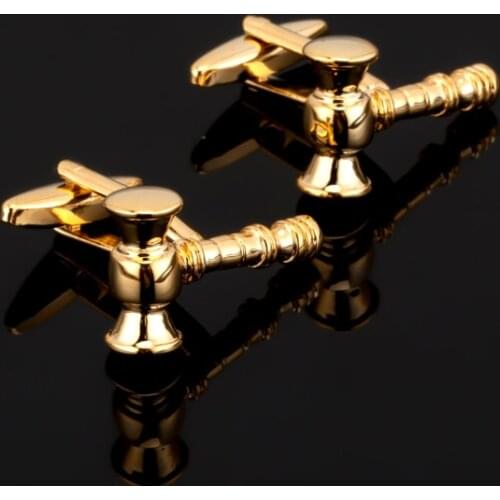 Fashion High Quality French judge clapped the hammer Cufflink For Mens Shirt Brand suit Cuff Buttons Top sale Cuff Links Jewelry