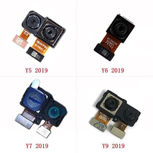 Rear Back Camera Front Camera Module Big Small Camera Flex Cable For Huawei Y5 Y6 Y7 Y9 2019 parts
