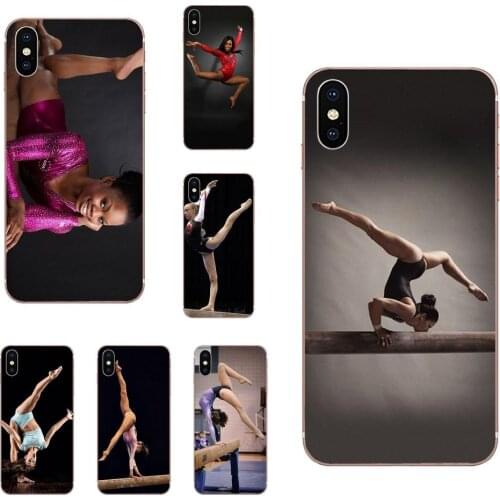Love Gymnastics Balance Beam For Huawei Honor 10 10i 20 20i 8S lite Y9 Prime Y7 2019 Y5 2018 p40 lite pro Photo Soft Phone Case