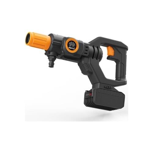 Latest Dual Power Supply Lithium Battery Car Wash Water Pump Multi-functional Spray Gun