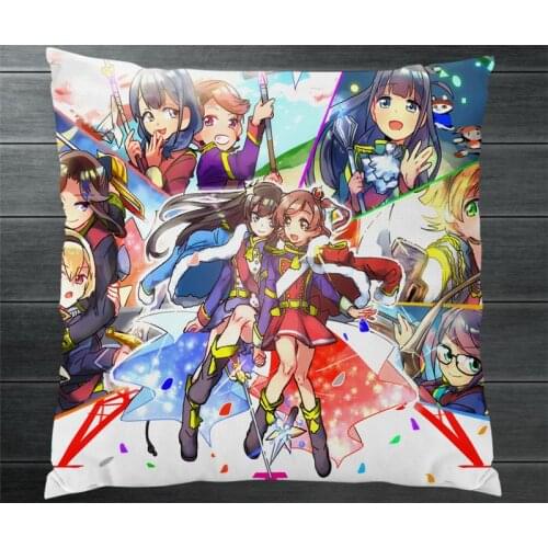New Anime Manga Revue Starlight Karen Aijo Hikari Kagura Maya Tendo Pillowcase Pillow Case Cover Cosplay Gift BED/SOFA/CAR Decor