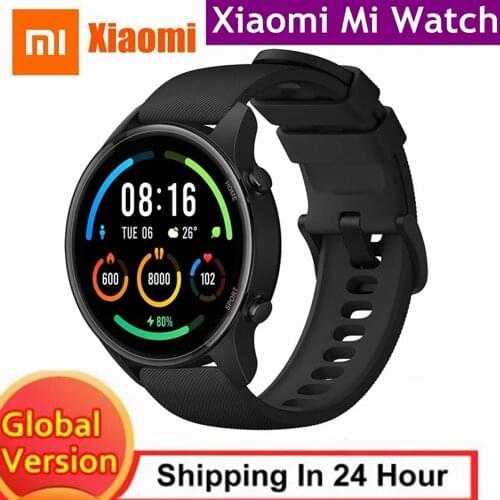Xiaomi Mi Watch GPS Mi Smart Watch Global Version Smartwatch 2021 Bluetooth SmartWatch Fitness Heart Rate Sleep Monitor Mi Watch