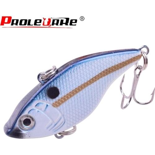 1Pcs 52mm 14.8g Sinking Fishing Lure Lipless Crankbaits Hard Artificial VIB Vibration Bait All Depth Winter Ice Fishing Tackle