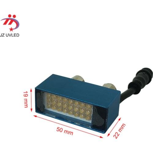 395nm UV Gel Curing Small Lamps For Epson R1390 L1800 XP600 Modified UV Flatbed Printer DX5 Head Ultraviolet Light Ink Cure Lamp