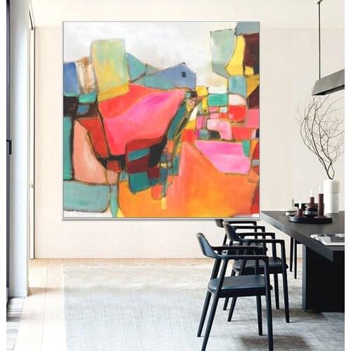 Abstract Oil Painting Modern Art Large Canvas Painting Contemporary Wall Art Abstract Art Canvas Art Wall Decor Abstract Art