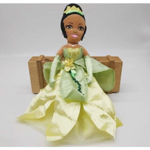 DISNEY PRINCESSES TIANA LARGE SOFT PLUSH TOY DOLL 28CM PRINCESS & THE FROG