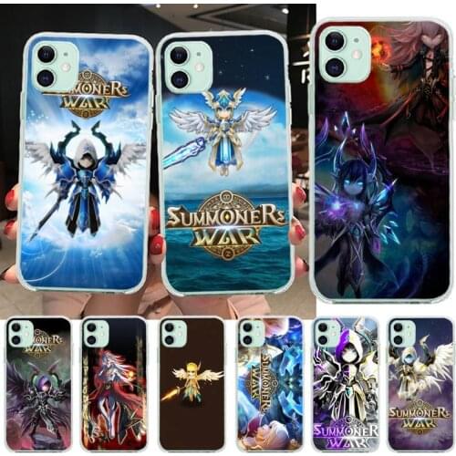 Game Summoners War Phone Case for iPhone 11 pro XS MAX 8 7 6 6S Plus X 5S SE 2020 XR cover