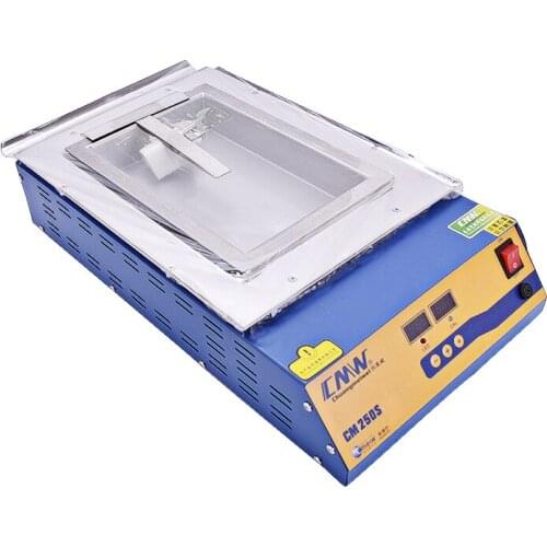 CM-250S Lead-free Double Digital Solder Pot Soldering Soldering Desoldering Bath 250*160*45mm 1800W 110V /220V