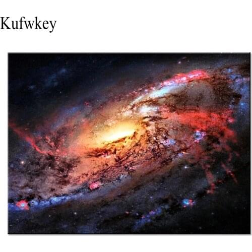 Canvas Painting Milky Way Wall art Diamond Embroidery Mosaic diamond painting Cross Stitch,kits Full resin diamonds with picture