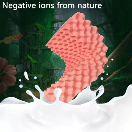 SB Thailand Original Natural Latex Pillow Health Care Vertebrae Orthopedic Physiotherapy Negative ion Neck Massage Pillow