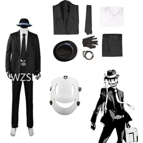 Tenkuu Shinpan High-Rise Invasion Cosplay Mask and hat Resin White Mask Japanese Samurai Costume Props anime