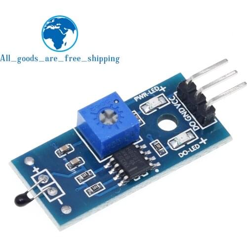TZT Thermistor temperature sensor module thermal sensor module DO the digital output/temperature control switch For Arduino