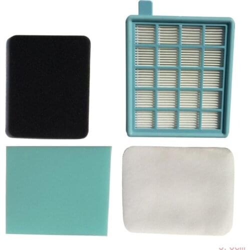 Filter Set For Philips PowerPro Active Compact Vacuum Cleaner Comparable with FC8471 FC8632 FC8474 FC8472 FC8632 Series