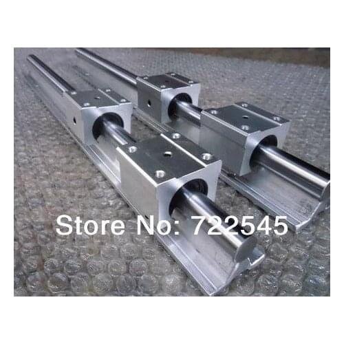 Linear Rail Set Diameter 20 mm 2xSBR20 -1000 mm + 4xSBR20UU Block For CNC Parts Set