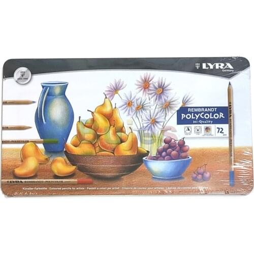 Lyra Oil Color Pencils Set Rembrandt Polycolor Sketch Pencils Crayons Lapices, Art Supplies for Artist Lyra Drawing Pencil Set