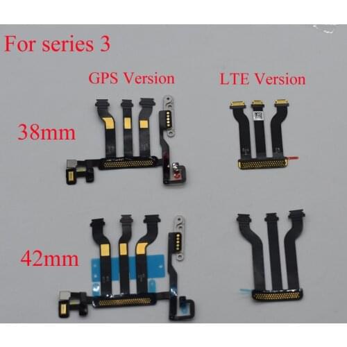 Original LCD Display Touch Screen Motherboard Connector Flex Cable For Apple Watch Series 3 S3 38mm 42mm LTE / GPS version