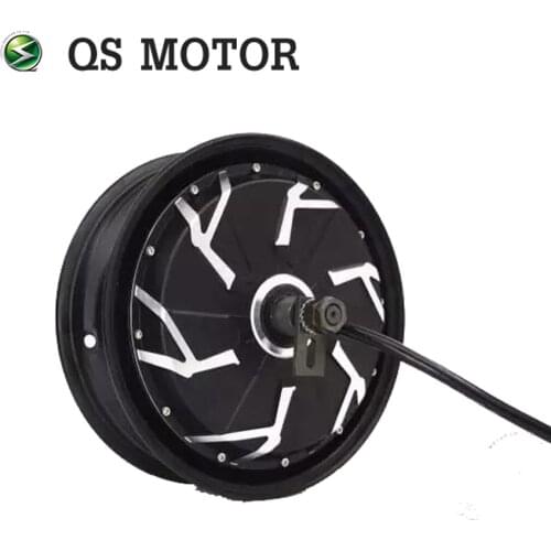 QS Motor bldc 12*3.5inch 7000W 260 50H V4 E-Scooter Hub Motor for electric scooter