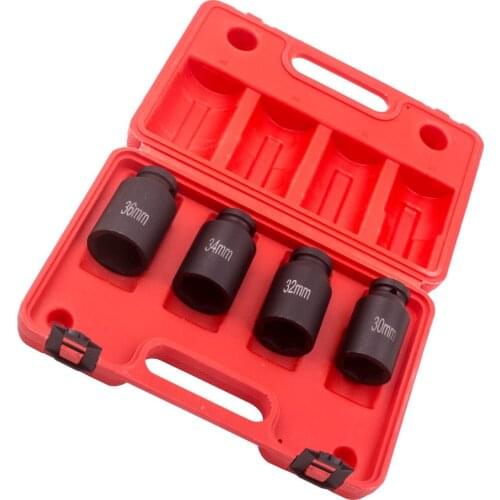 Spindle Axle Nut Socket 6 Point 1/2" Drive Installer 30mm 32mm 34mm 36mm