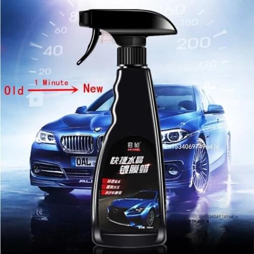 Auto Ceramic Coating Agent Nano Crystal Wax Car Window Glass Windshield Paint Care Polishing Anti-scratch Coating Liquid Spray
