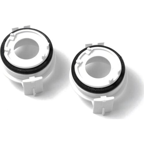 High Quality 2Pcs Bulbs Holder Adapters H7 Xenon for BMW E46 3 Series White