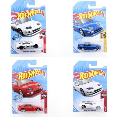 2021 Original Hot Wheels Mini Alloy Coupe NISSAN 300ZX TWIN TURBO 1/64 Metal Diecast Model Car Kids Toys Gift
