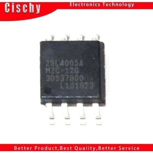 5pcs/lot MX25L4005AM2C-12G MX25L4005AMC 25L4005 SOP-8 In Stock