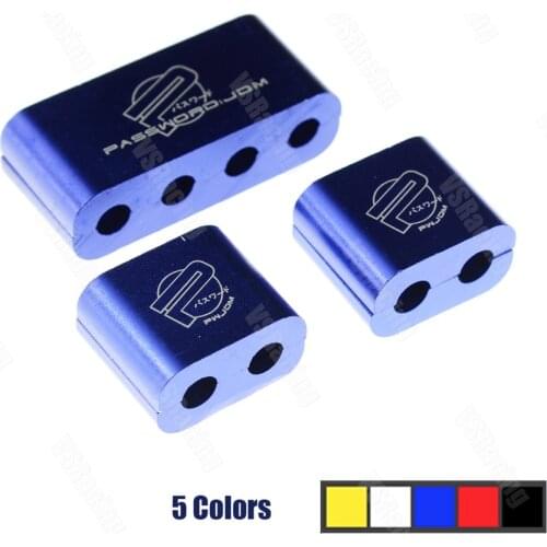 3pcs/pack JDM SPW Password Car Spark Plug Electrical Wire Clamp Separator Line Ignition Clip Auto Decoration For Racing Cars