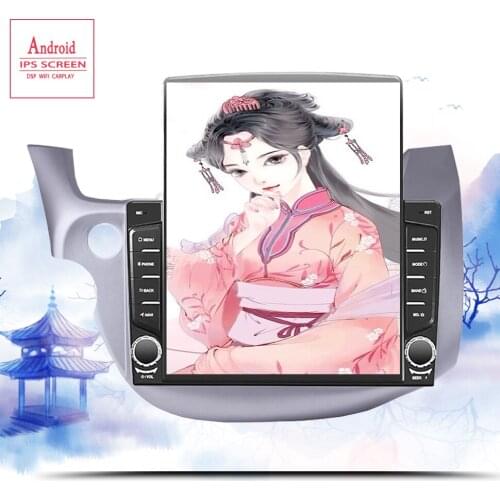 Car Radio Multimedia Player 2din 9.7"Android 10.0 Radio navigation for Honda jazz 2007 2008 2009 2010 12 13 stereo wifi navi gps