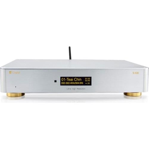 JF Digital S100 HiFi Player DSD Network Audio Decoder Blue-tooth 5.0 Receiver PCM 32bit / 384KHZ DSD128