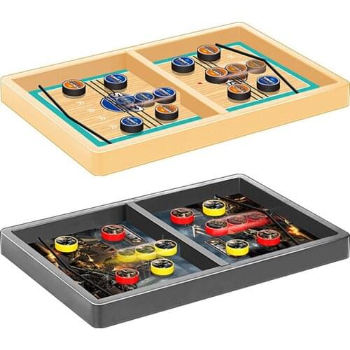Childrens Two-person Battle Board Game Bouncing Parent-child Interaction Military Catapult Bouncing Bumper Chess Toy