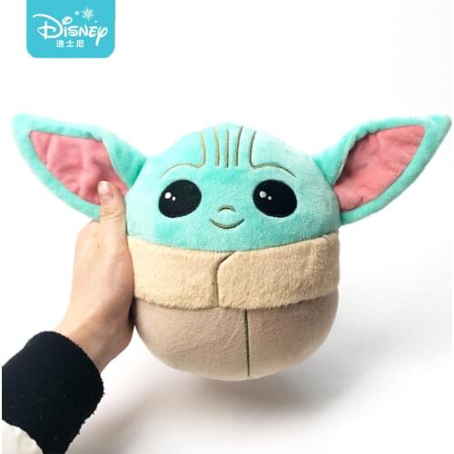13CM Star Wars Baby Yoda Plush Toys Cartoon Disney Movie Mandalorian Stuffed Kawaii Plush Dolls Toy Child Girls Birthday Gifts