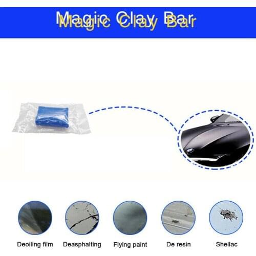 1Piece 100g Car Wash Clay Bar Super Auto Detailing Tools Mud Clean Cleaner Clean Car Clay Car V9U8