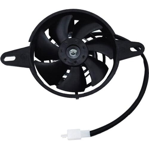 Quality Oil Cooler Water Cooler New Electric Radiator Cooling Fan For Chinese Atv Quad Go Kart Buggy Motorcycle 150Cc 200Cc 250C