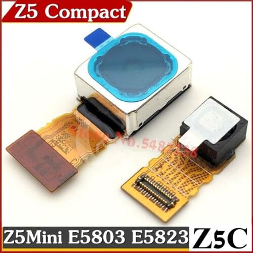 100% Original Back camera Module For Sony Xperia Z5 Compact Z5mini E5803 E5823 Z5C Front Rear Camera Flex cable connector Parts