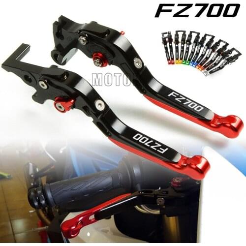Motorbike Foldable For Yamaha FZ700 GENESIS 1987 FZ 700 Motorcycle CNC Aluminum Brake Clutch Lever Adjustable Folding Extendable