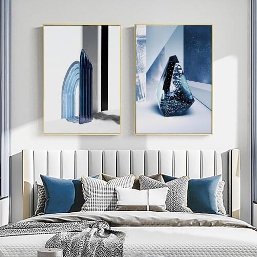 Wall Art Glass Shadow Art Canvas Paintings Modern Posters And Prints Abstract Wall Pictures For Living Room Home Decor