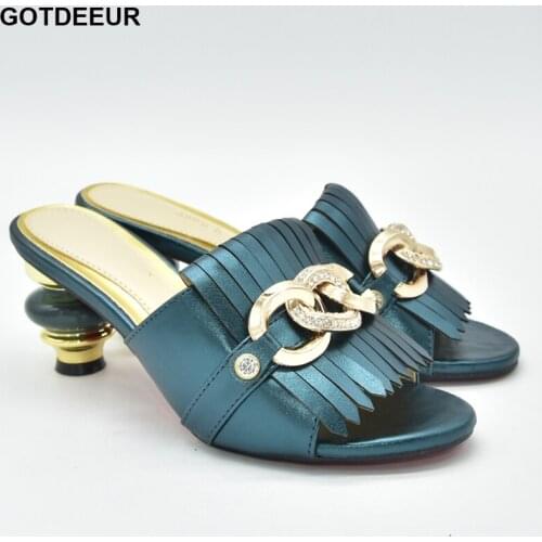 Latest Design Italian Women Wedding Shoes Ladies Dress Shoes Closed Toe Heels Plus Size Women Shoes 43 Pumps Woman Heel