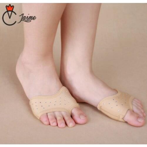 High-grade belly dance fitness practice shoes Foot Toe Pad Ballet Dance Socks 1 Pair practice foot protection